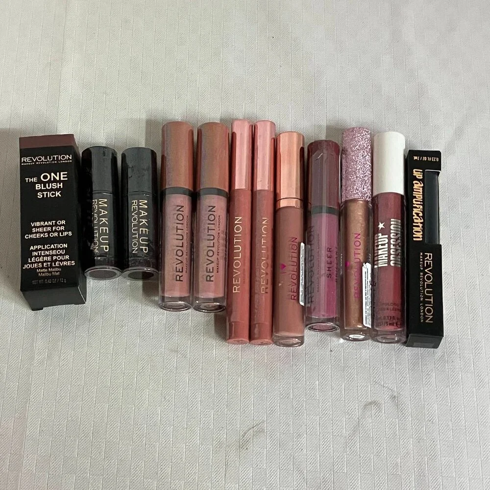 Makeup Revolution The One Blush Stick Creamy Cheek & Lip Color Multi-Use 10 PCs